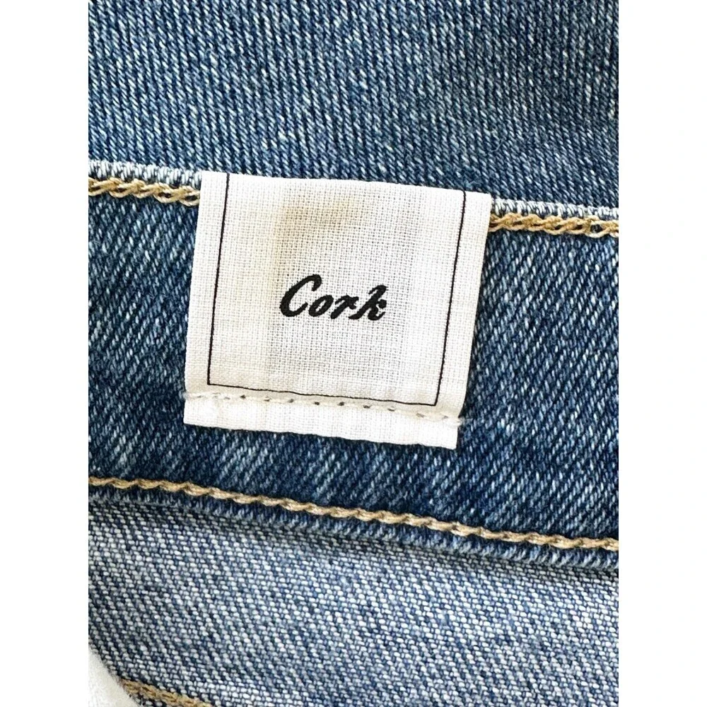 FRANK & EILEEN Cork Everyday Denim Women’s 25 Blue Straight Leg Jeans Style D601